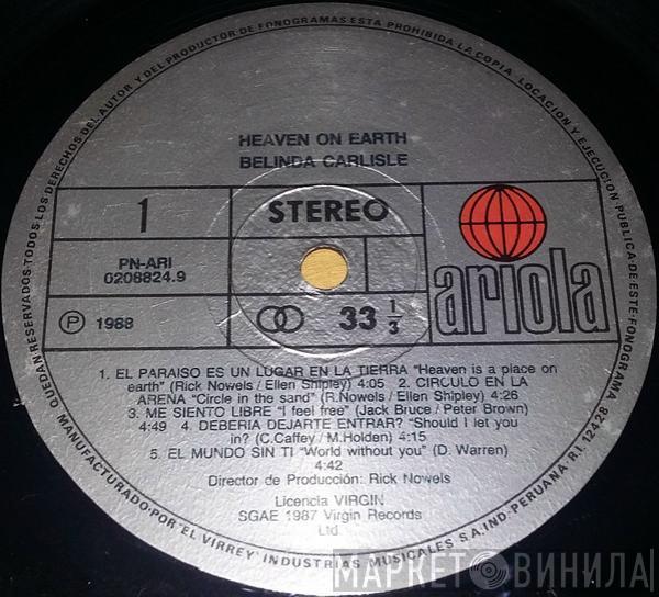 Belinda Carlisle  - Heaven On Earth