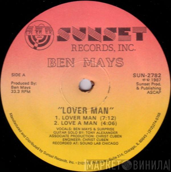  Ben Mays  - Lover Man / Jail Bait