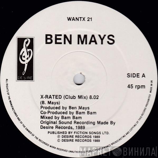  Ben Mays  - X-Rated