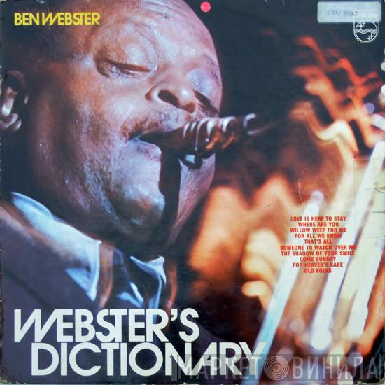 Ben Webster - Webster's Dictionary