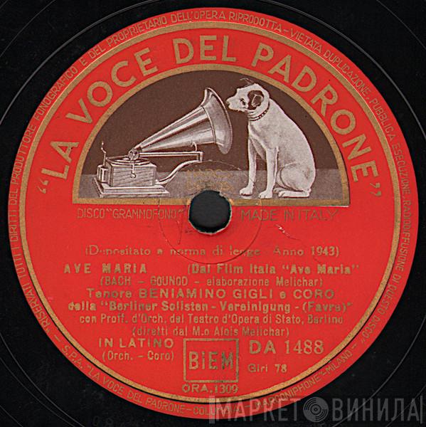  Beniamino Gigli  - Ave Maria / Agnus Dei