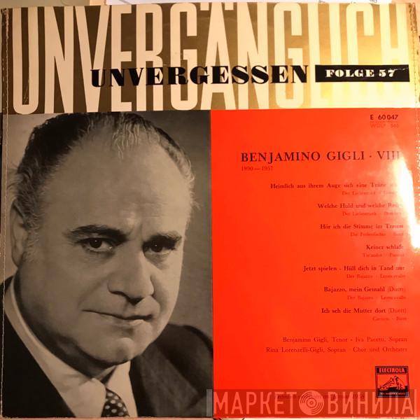  Beniamino Gigli  - Benjamino Gigli - VIII