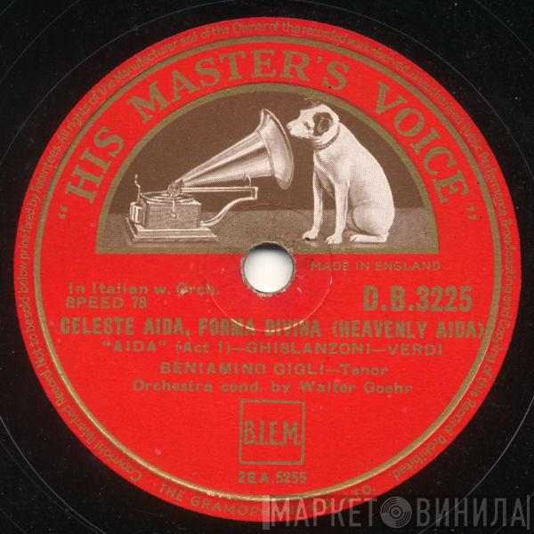 Beniamino Gigli, Maria Caniglia - Celeste Aida, Forma Divina (Heavenly Aida)