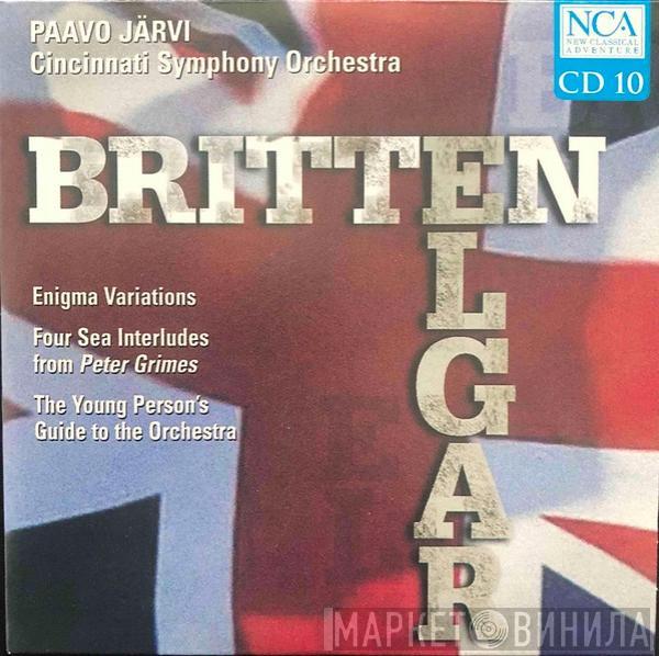 , Benjamin Britten , Sir Edward Elgar , Cincinnati Symphony Orchestra  Paavo Järvi  - Britten,Elgar
