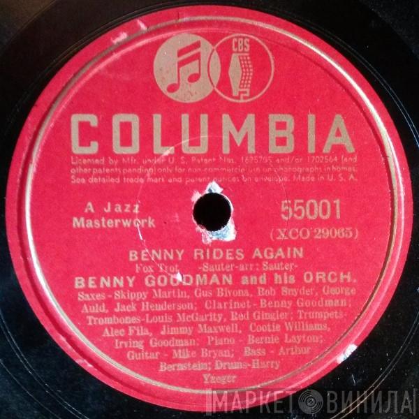  Benny Goodman And His Orchestra  - Benny Rides Again / The Man I Love