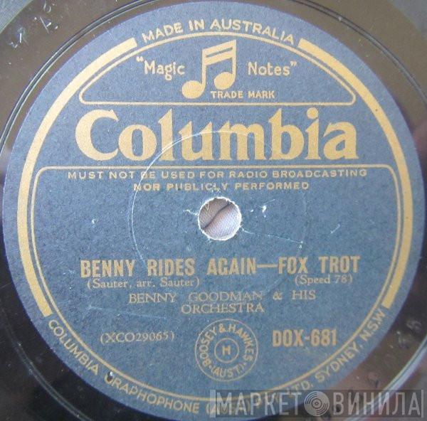  Benny Goodman And His Orchestra  - Benny Rides Again / The Man I Love