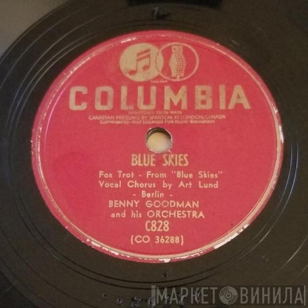  Benny Goodman And His Orchestra  - Blue Skies / I Don't Know Enough About You