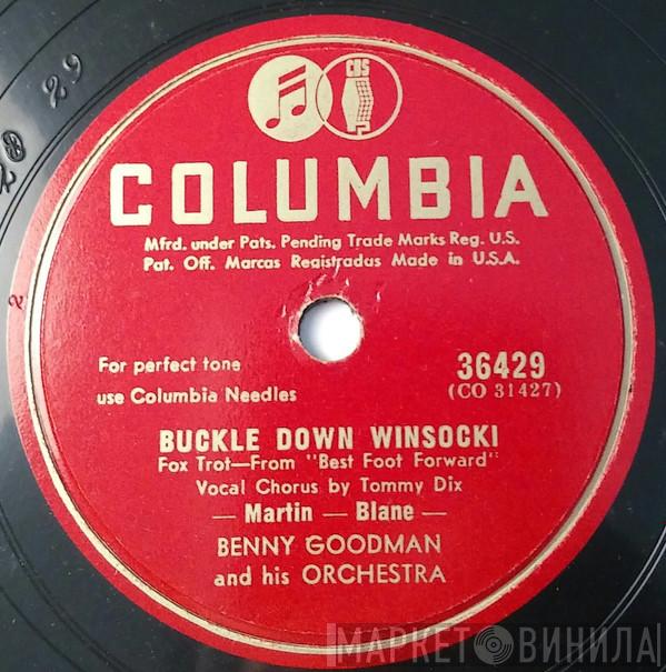  Benny Goodman And His Orchestra  - Buckle Down Winsocki / Shady Lady Bird