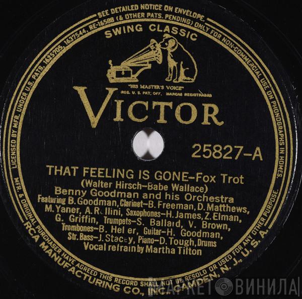  Benny Goodman And His Orchestra  - That Feeling Is Gone / Lullaby In Rhythm