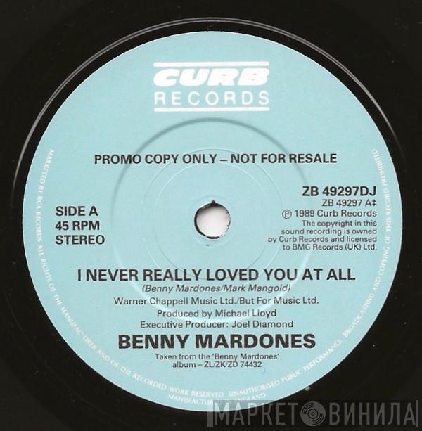 Benny Mardones - I Never Really Loved You At All