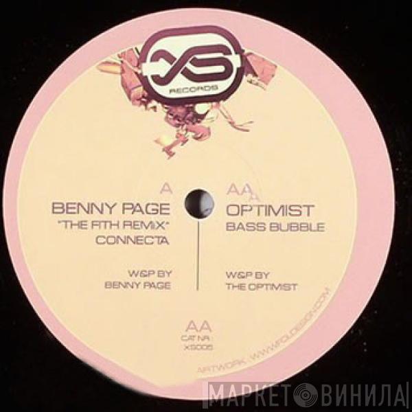 Benny Page, Optimist - The Filth (Connecta Remix) / Bass Bubble