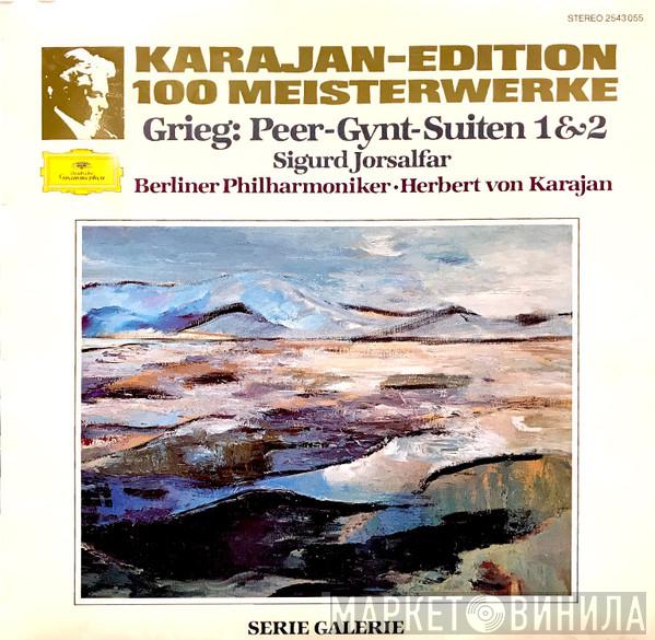 , Berliner Philharmoniker  Herbert von Karajan  - Karajan-Edition - 100 Meisterwerke - Grieg: Peer-Gynt-Suiten 1&2 · Sigurd Jorsalfar