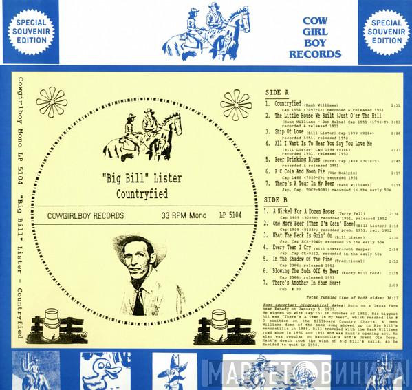 Big Bill Lister - Countryfied