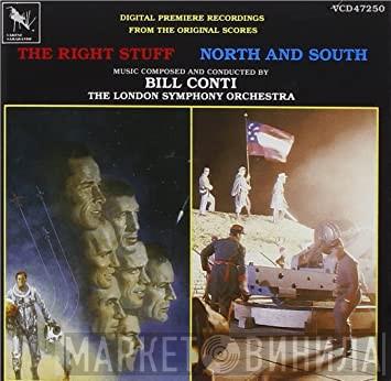 Bill Conti The London Symphony Orchestra  - The Right Stuff / North And South (Digital Premiere Recordings From The Original Scores)