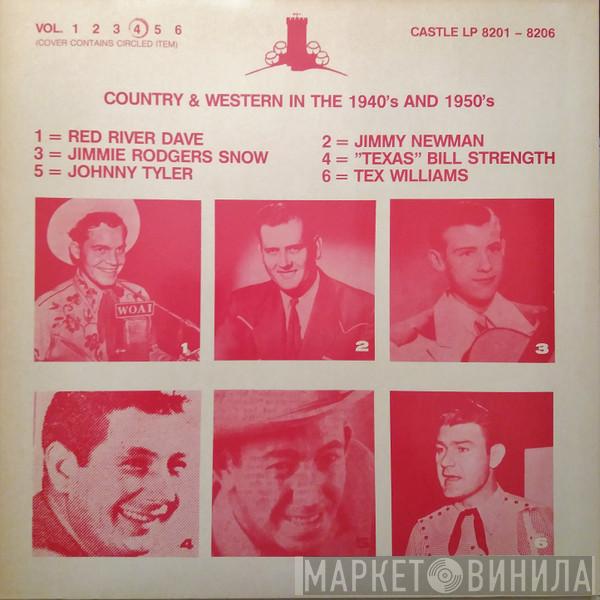Bill Strength - Country & Western in the 1940's And 1950's Vol. 4
