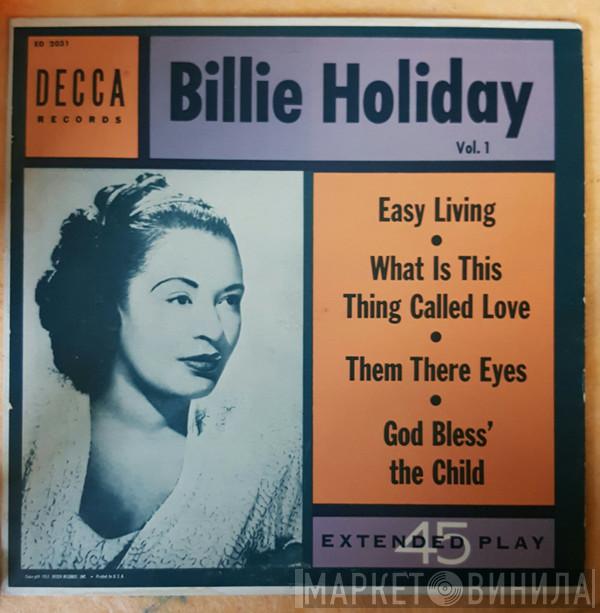  Billie Holiday  - Billie Holiday Vol. 1