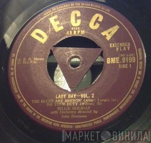  Billie Holiday  - Lady Day - Vol. 2