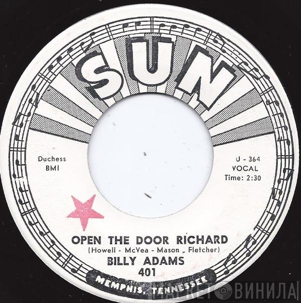  Billy Adams   - Open The Door Richard / Rock Me Baby