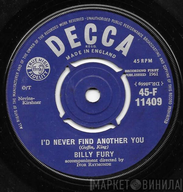  Billy Fury  - I'd Never Find Another You / Sleepless Nights