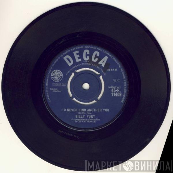 Billy Fury - I'd Never Find Another You