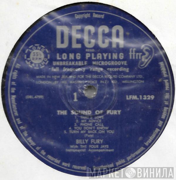  Billy Fury  - The Sound Of Fury