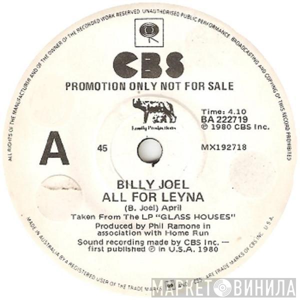  Billy Joel  - All For Leyna
