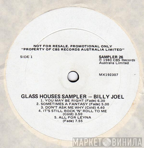  Billy Joel  - Glass Houses Sampler
