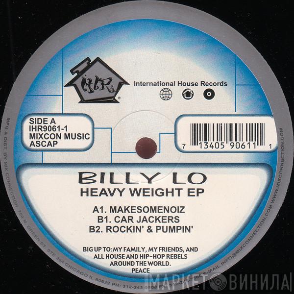  Billy Lo  - Heavy Weight EP
