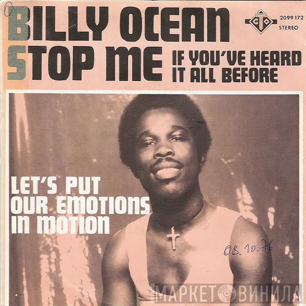  Billy Ocean  - Stop Me (If You've Heard It All Before)