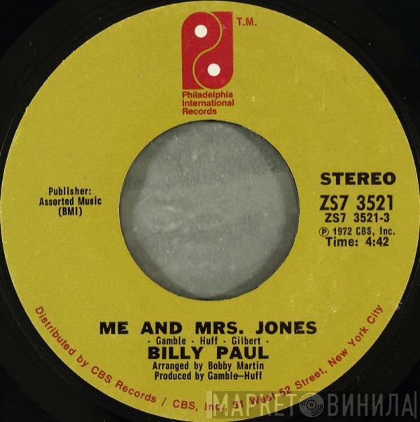  Billy Paul  - Me And Mrs. Jones / Your Song