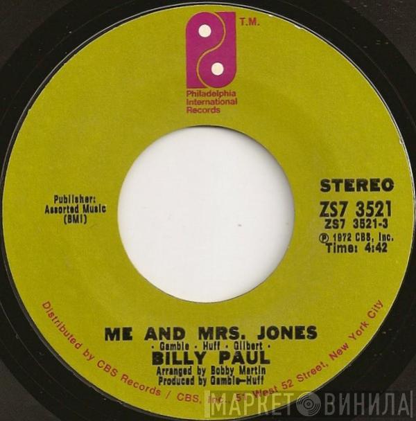  Billy Paul  - Me And Mrs. Jones / Your Song