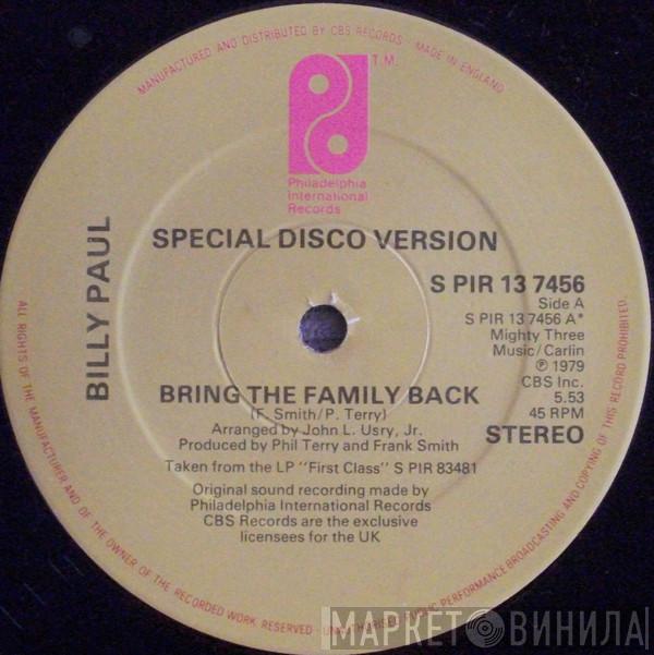 Billy Paul - Bring The Family Back