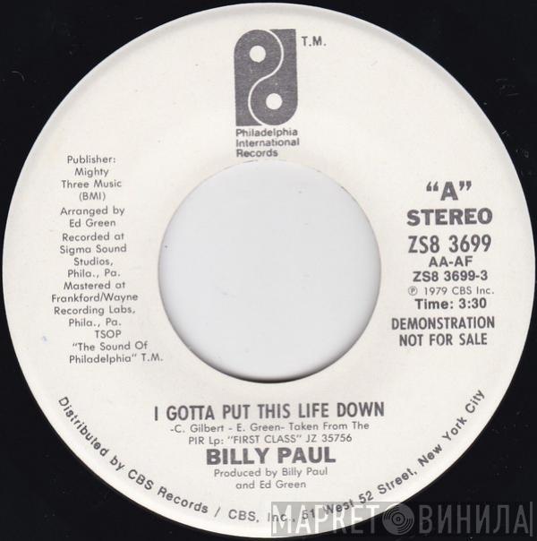 Billy Paul - I Gotta Put This Life Down