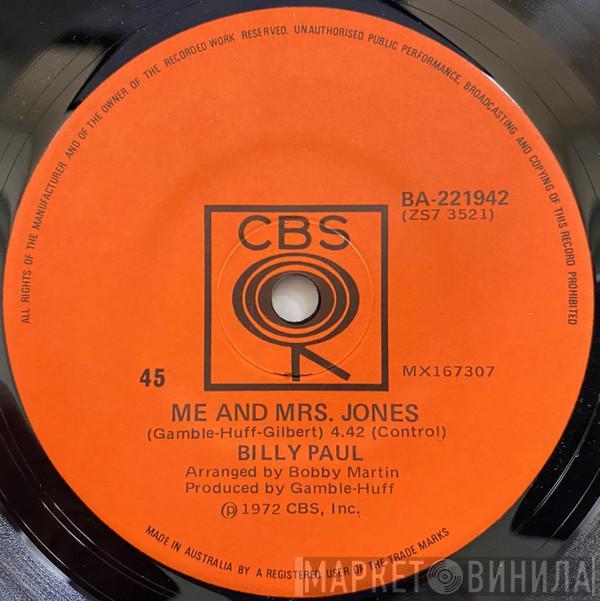 Billy Paul - Me And Mrs. Jones