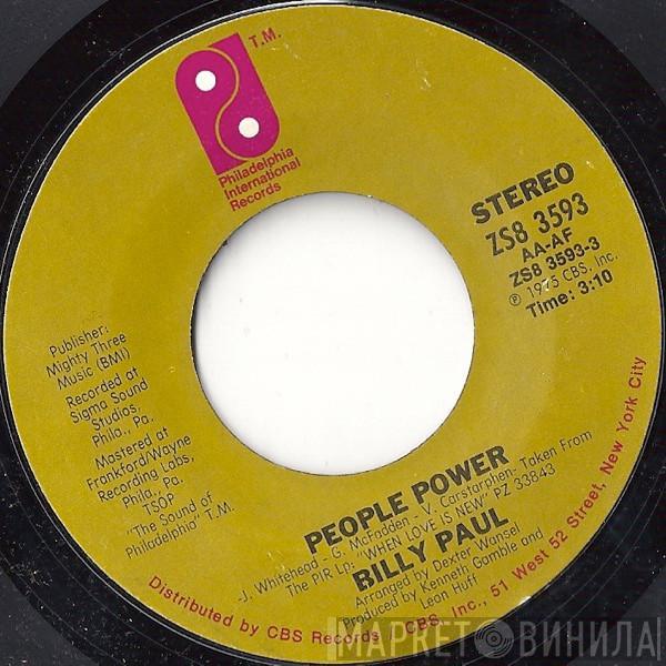 Billy Paul - People Power / I Want 'Cha Baby