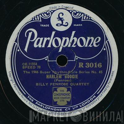 Billy Penrose Quartet - Harlem Boogie / Boogie In The Ballroom