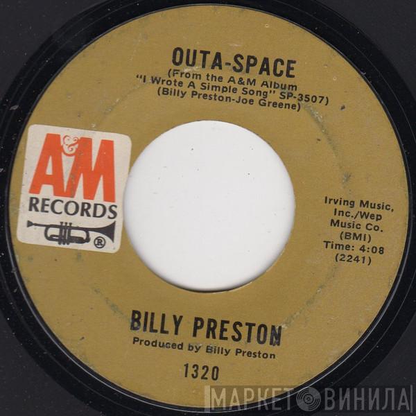  Billy Preston  - Outa-Space / I Wrote A Simple Song