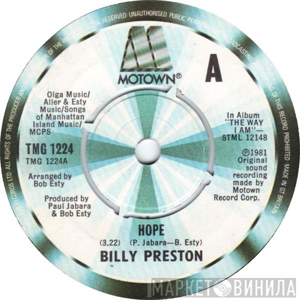  Billy Preston  - Hope