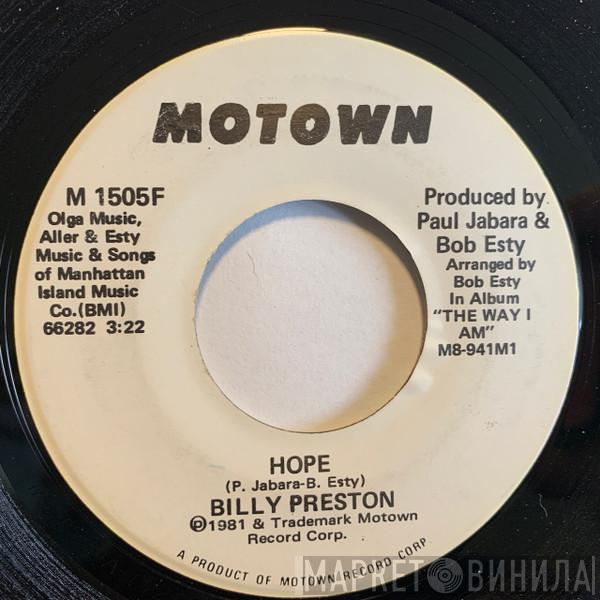  Billy Preston  - Hope