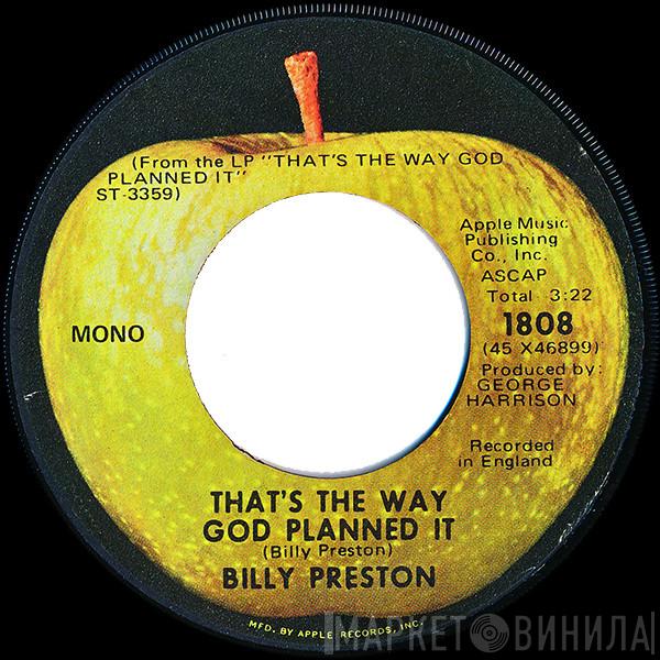  Billy Preston  - That's The Way God Planned It
