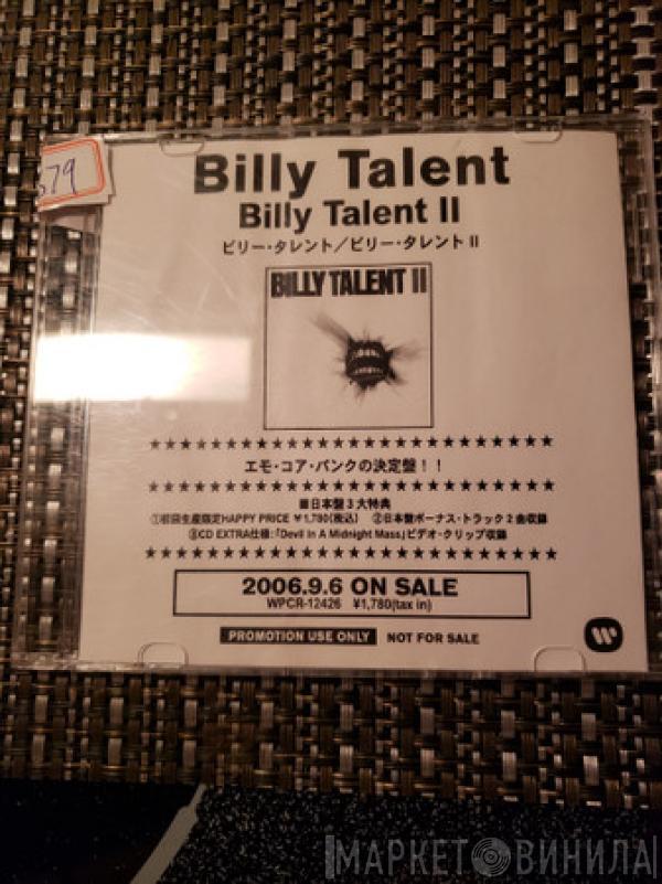  Billy Talent  - Billy Talent II