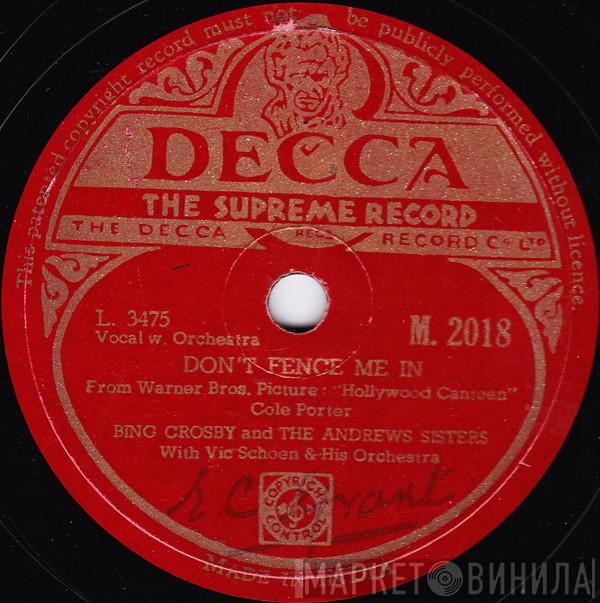 Bing Crosby, The Andrews Sisters, Vic Schoen And His Orchestra - Don't Fence Me In / The Three Caballeros
