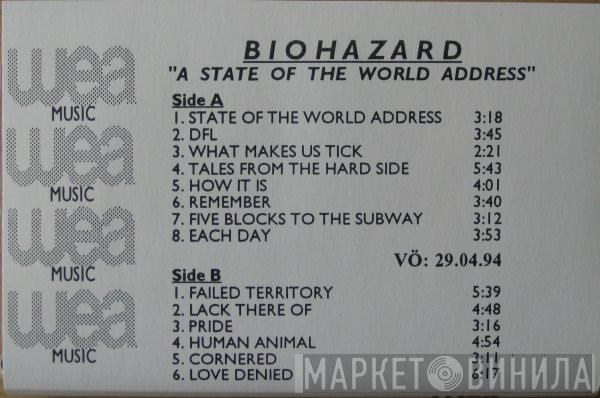  Biohazard  - A State Of The World Address
