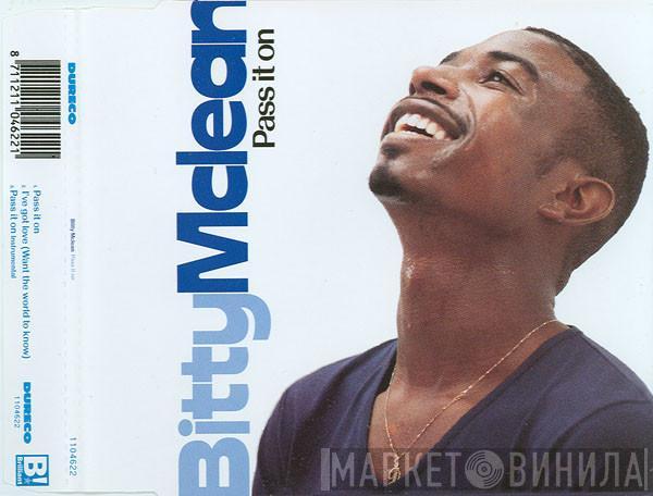  Bitty Mclean  - Pass It On