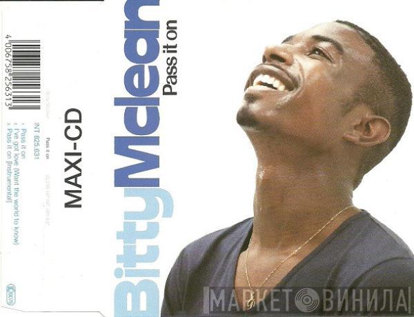  Bitty Mclean  - Pass It On