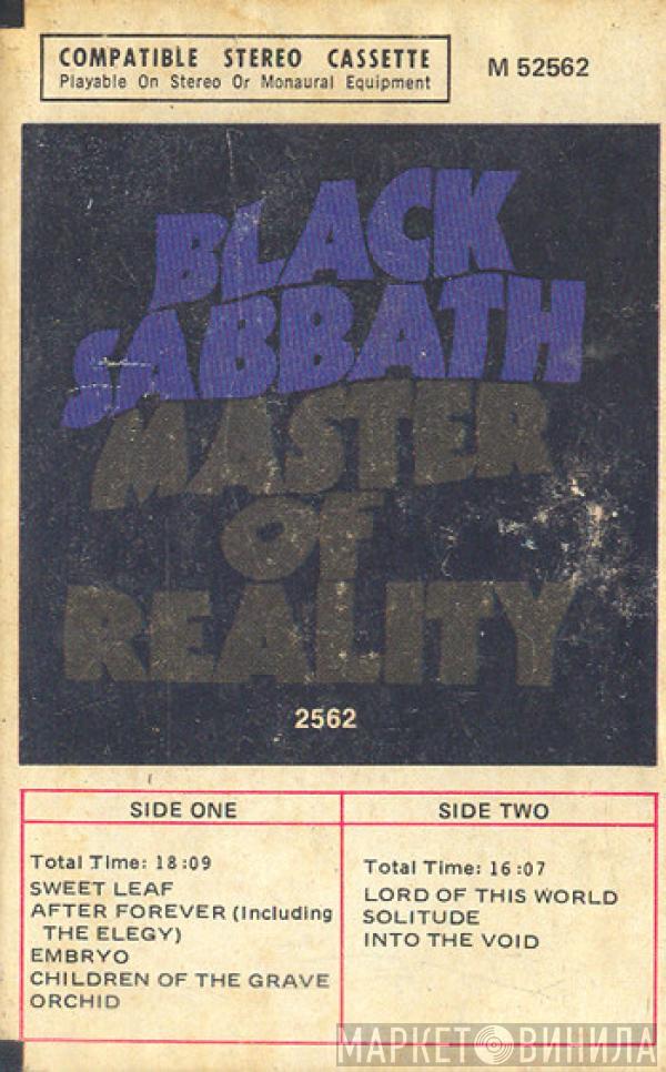  Black Sabbath  - Master Of Reality
