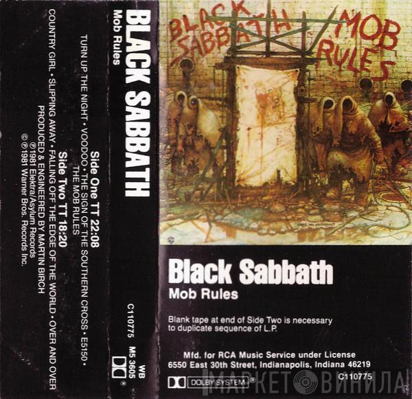  Black Sabbath  - Mob Rules