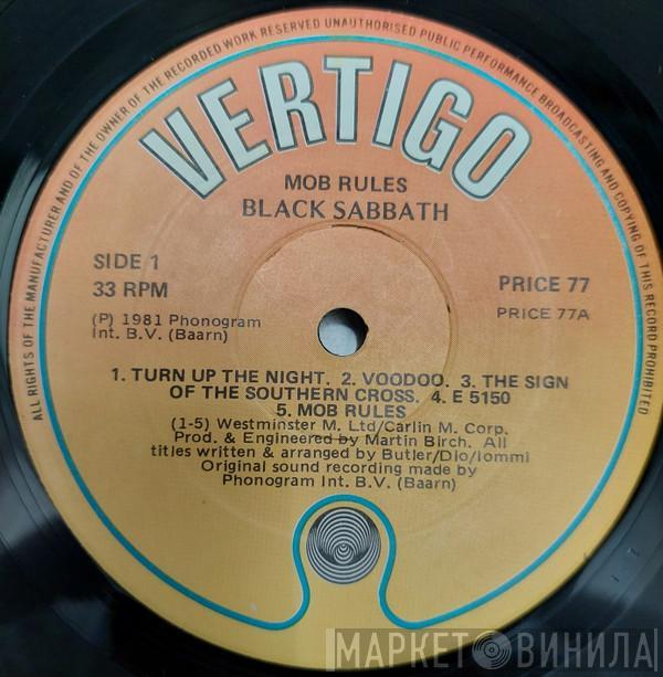 Black Sabbath  - Mob Rules