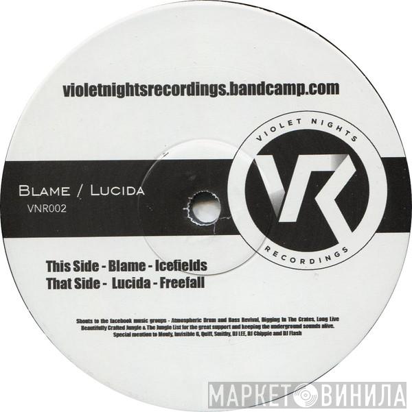 Blame, Lucida - Icefields / Freefall
