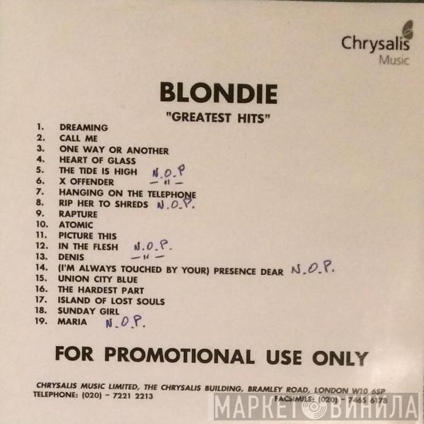  Blondie  - Greatest Hits